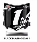 Odi plate decal Black